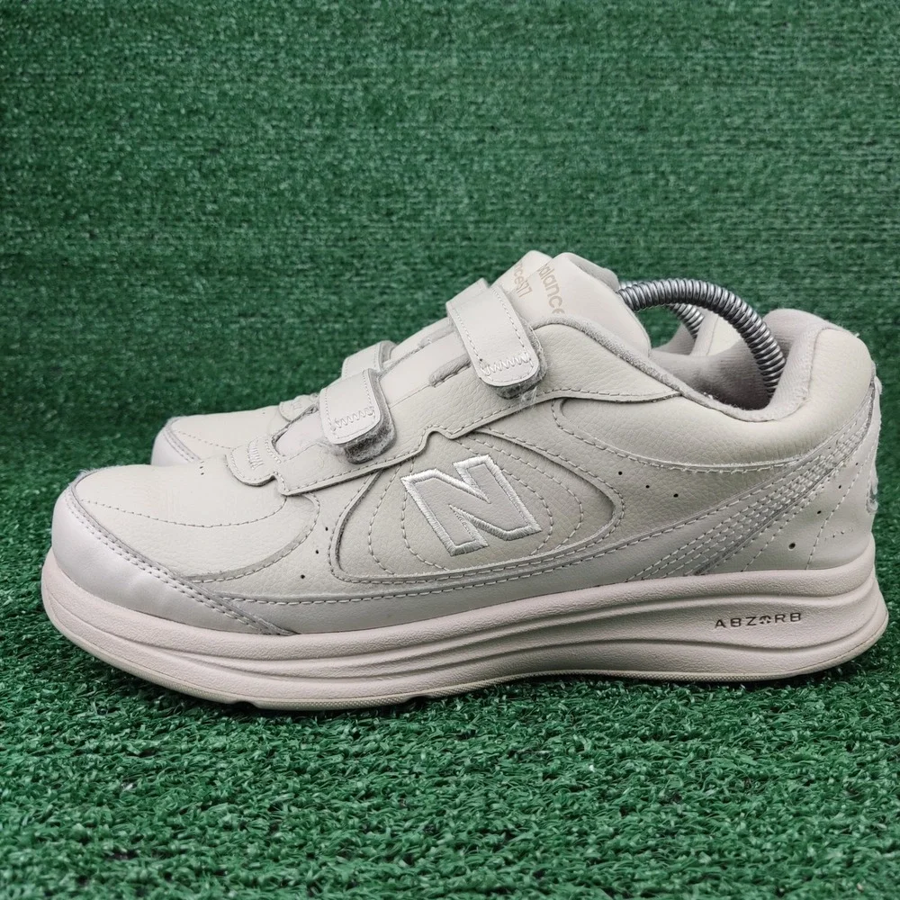 New Balance Shoes Mens 8.5 Womens 10‎ Bone 577 Hook and Loop Walking Sneakers